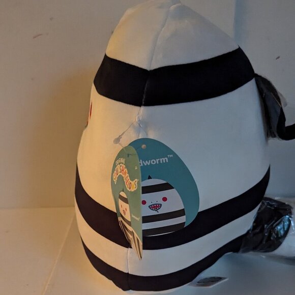 NWT 10" Sandworm Squishmallows Beetlejuice Halloween Plush Film Monster Goth NEW - Picture 7 of 11